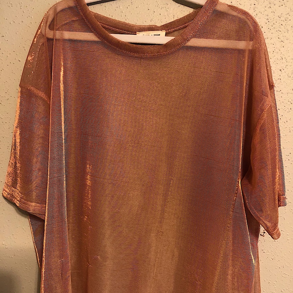 silent+noise cute long shirt/dress